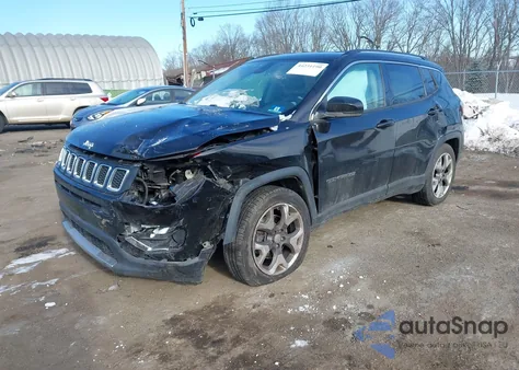 2020 Jeep Compass Limited Fwd z USA, uszkodzony, nr VIN 3C4NJCCB0LT218576